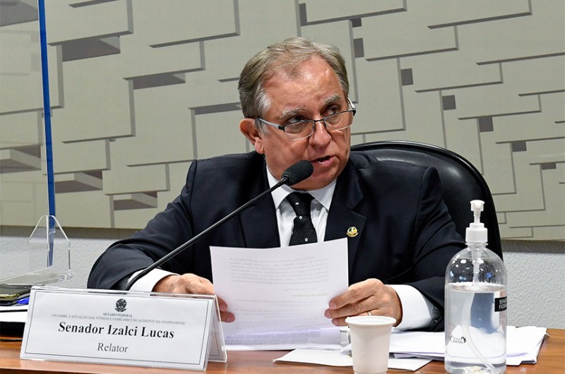 O senador Izalci Lucas foi quem solicitou a nova audiência com o presidente dessa seguradora - Roque de Sá/Agência Senado