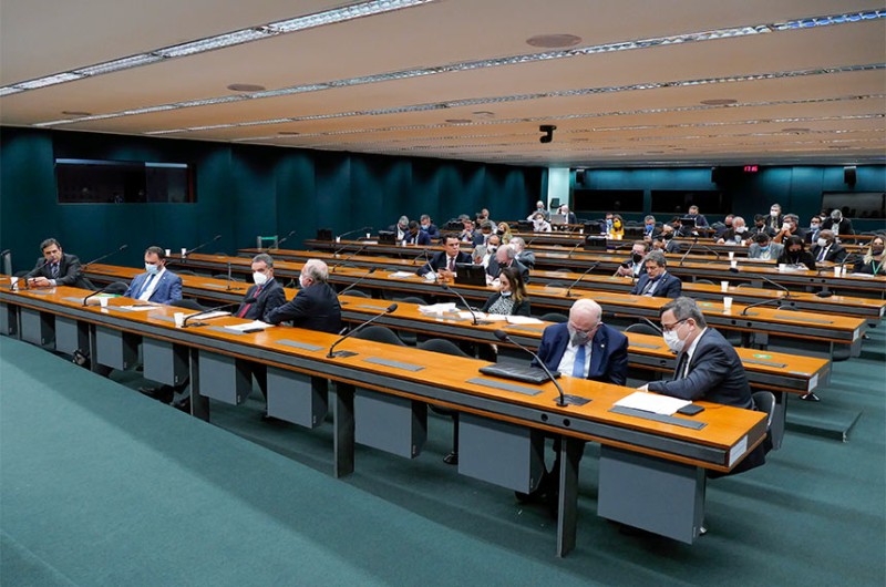 Plenário da Comissão Mista de Orçamento, em reunião na terça-feira (14) - Roque de Sá/Agência Senado