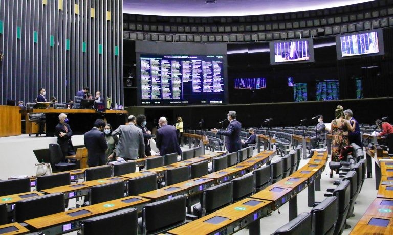 Plenário durante Sessão do Congresso Nacional - (Foto: Marina Ramos/Câmara dos Deputados)