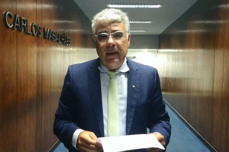 Em pronunciamento, o senador disse que conseguiu viabilizar, por meio de requerimento seu, a ampliação das apurações da CPI da Pandemia para eventuais irregularidades no uso de dinheiro repassado pela União aos estados e aos municípios - Reprodução TV Sen