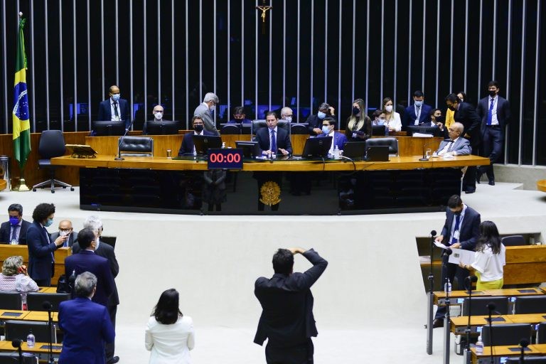 Sessão do Congresso Nacional - (Foto: Nilson Bastian /Câmara dos Deputados)