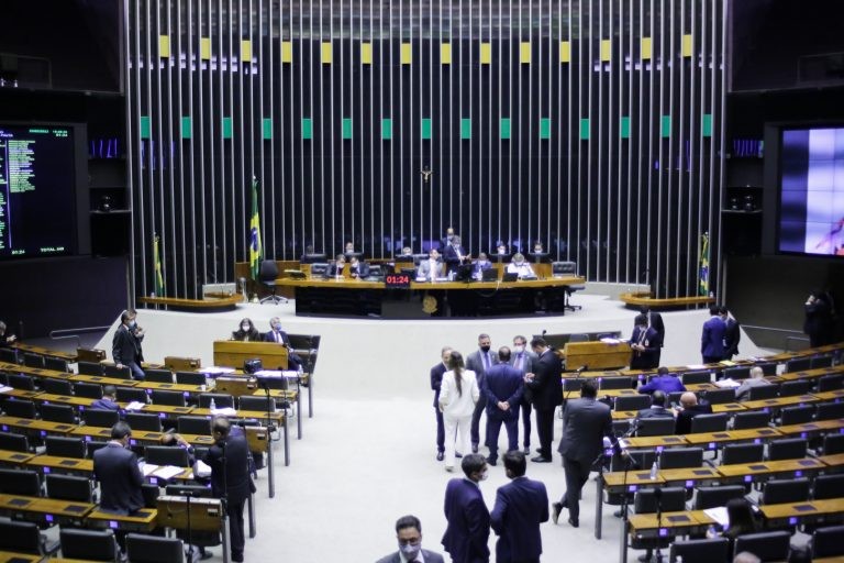 Deputados reunidos no Plenário - (Foto: Paulo Sergio/Câmara dos Deputados)