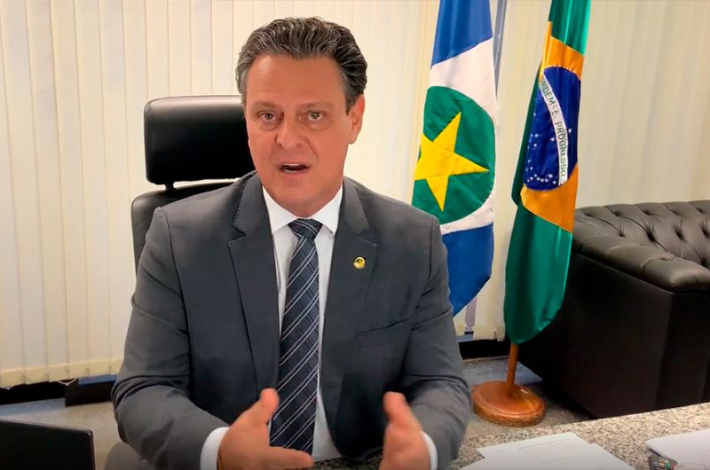 O senador é autor de projetos que preveem a criação de universidades em Mato Grosso - Reprodução TV Senado