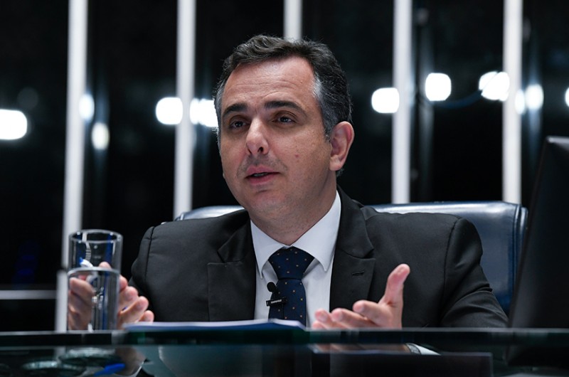 Lucro 'muito acima da média' poderia ser eventualmente revertido à população, diz Pacheco - Roque de Sá/Agência Senado