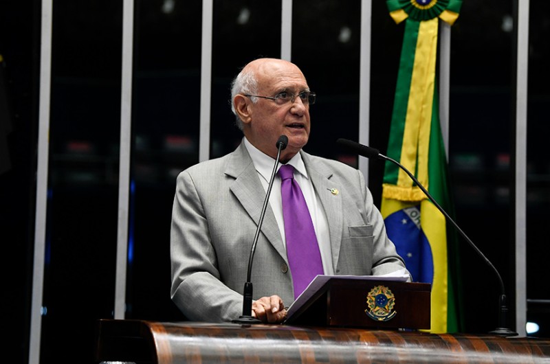 O senador Lasier Martins (Podemos-RS) lembrou que já foram protocolados no Senado 23 pedidos de impeachment contra o magistrado - Roque de Sá/Agência Senado