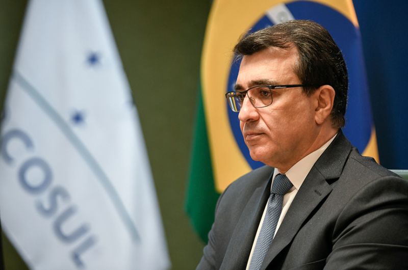 Carlos Alberto França deve falar sobre os esforços diplomáticos para a aquisição de vacinas - Arthur Max/MRE
