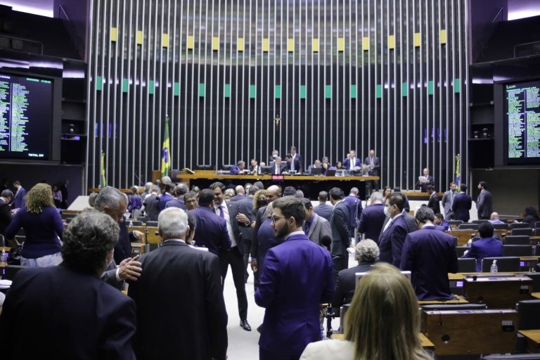 Sessão do Plenário desta terça-feira - (Foto: Paulo Sergio/Câmara dos Deputados)