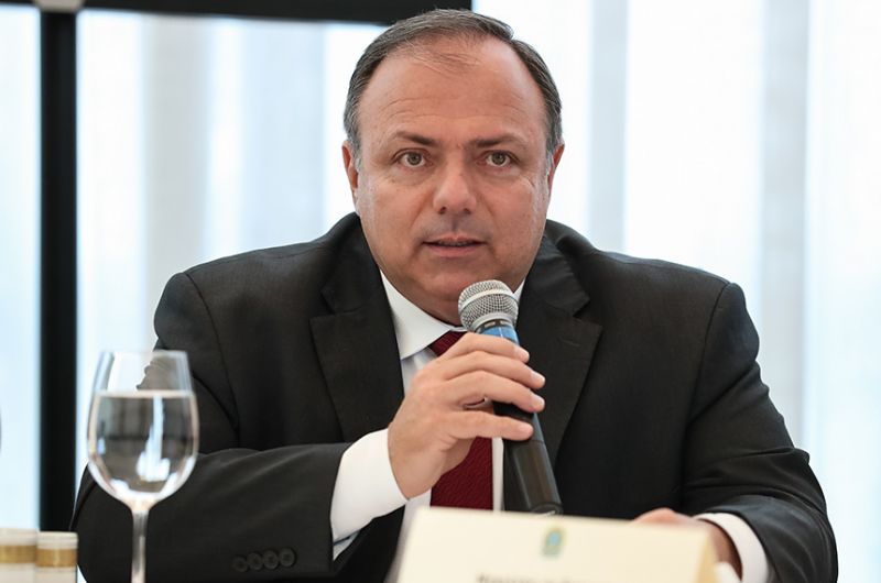 O general iria depor nesta quarta-feira, mas o Comando do Exército informou à CPI da Pandemia que o ex-ministro está em quarentena após ter contato com duas pessoas com covid-19 - Marcos Corrêa/PR