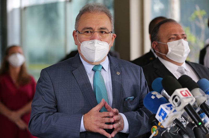 Atual ministro da Saúde, Marcelo Queiroga assumiu o cargo em março deste ano - Marcello Casal Jr/Agência Brasil
