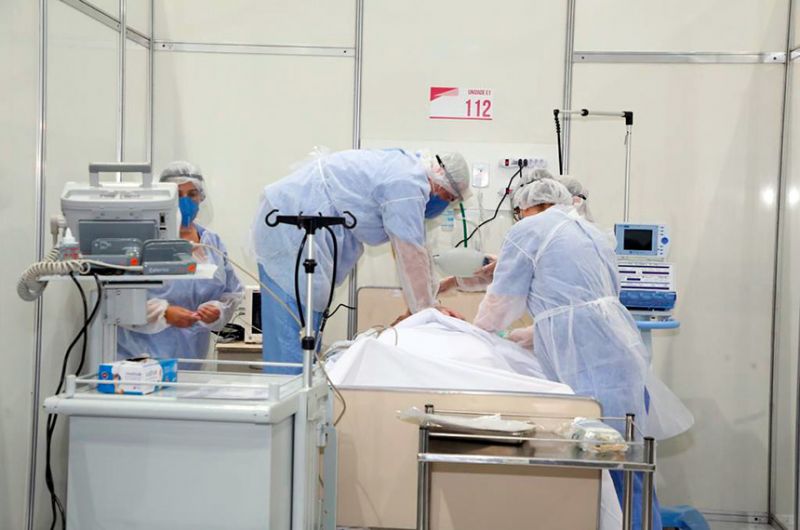 Hospital para covid-19 em SP: lei permite uso de recursos remanescentes de fundos de saúde - Divulgação Govesp