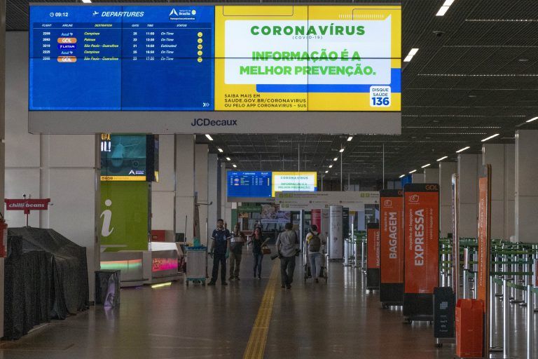 Pandemia causou a redução de até 90% nos voos domésticos - (Foto: Leopoldo Silva/Agência Senado)