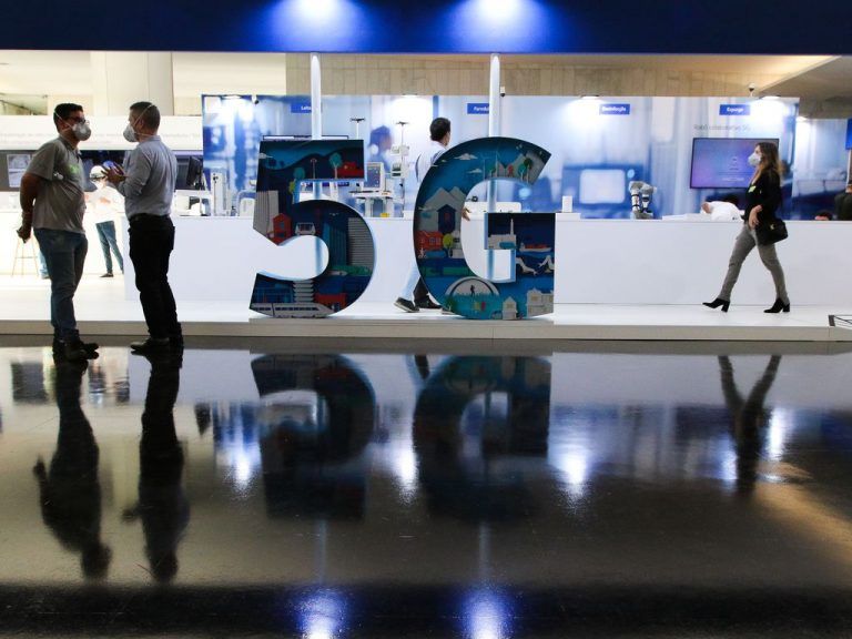 Exposição de tecnologia 5G Digital Day no Salão Negro do Congresso Nacional - (Foto: Fabio Rodrigues Pozzebom/Agência Brasil)