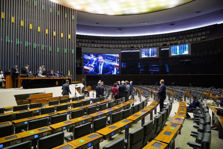 Sessão do Plenário da Câmara dos Deputados - (Foto: Pablo Valadares/Câmara dos Deputados)
