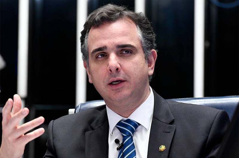 O adiamento foi comunicado pelo senador Rodrigo Pacheco, após reunião com líderes do Congresso - Jefferson Rudy/Agência Senado