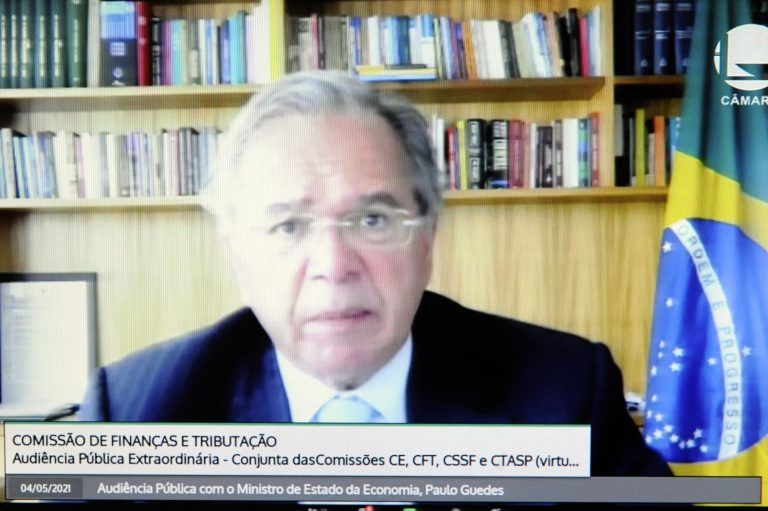 Paulo Guedes fala sobre a reforma administrativa - (Foto: Gustavo Sales/Câmara dos Deputados)