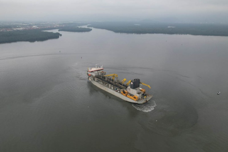 Foto: JAN DE NUL DO BRASIL DRAGAGEM LTDA