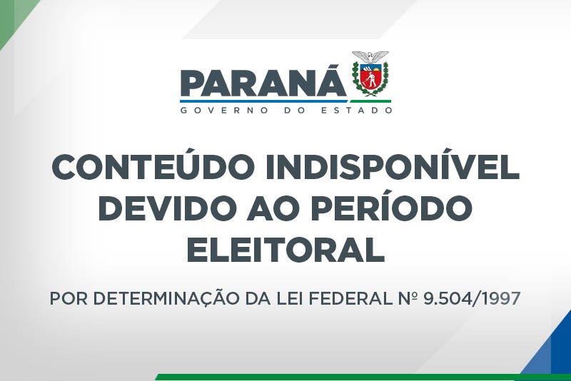 Foto: Reprodução/Secom Paraná