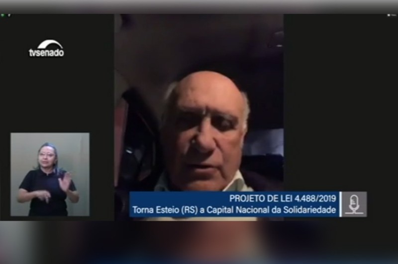 O senador Lasier Martins foi relator da matéria na Comissão de Educação - Reprodução/TV Senado