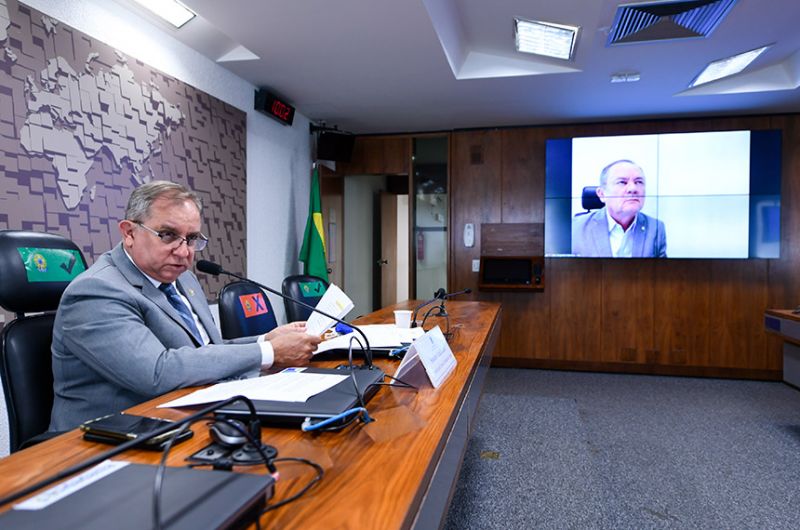 Izalci Lucas, presidente da Comissão Senado do Futuro, dirige primeira de três audiências públicas sobre o Governo Digital - Edilson Rodrigues/Agência Senado