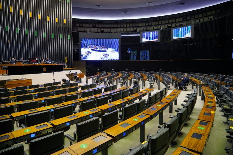 Sessão do Plenário da Câmara dos Deputados - (Foto: Pablo Valadares/Câmara dos Deputados)
