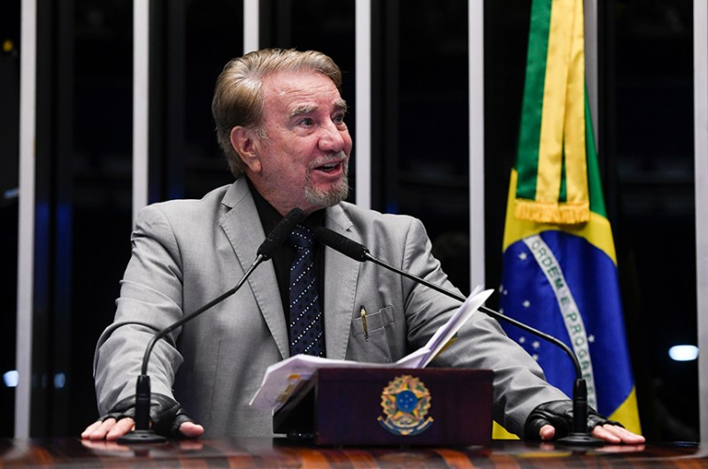 Guaracy Silveira é o autor do projeto, recentemente apresentado - Jefferson Rudy/Agência Senado