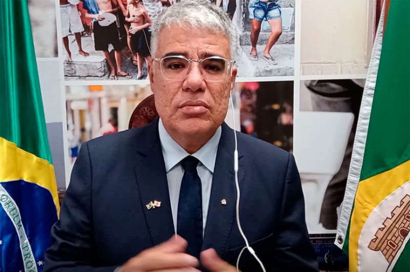 O senador disse que o país está dividido e que é necessário fortalecer a fraternidade e a solidariedade - Reprodução TV Senado