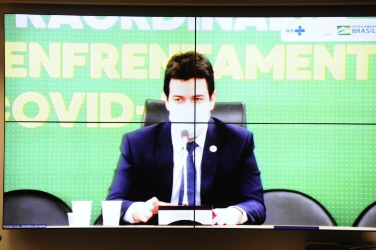 Rodrigo Cruz: produção da Coronavac corre mais risco que a da Astrazenica - (Foto: Gustavo Sales/Câmara dos Deputados)