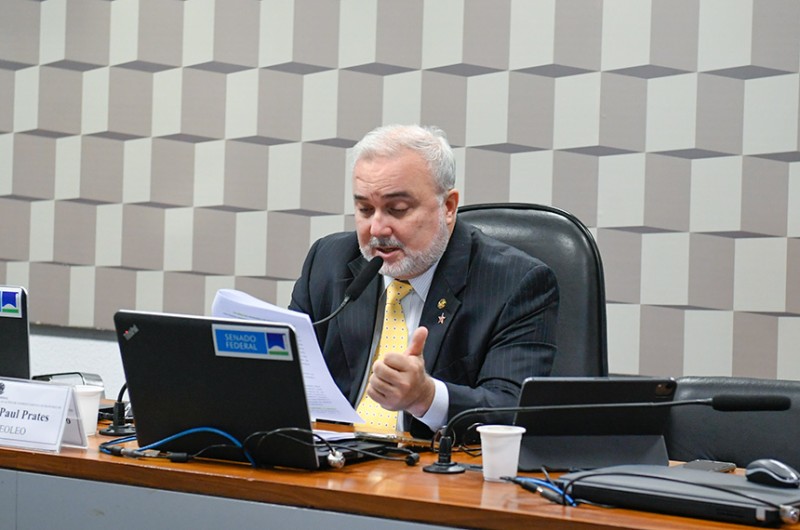 A iniciativa da audiência é do relator do projeto, senador Jean Paul Prates - Roque de Sá/Agência Senado