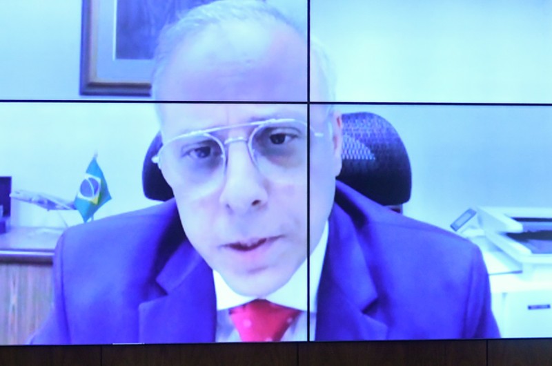 Rubem Guimarães Coan Fabro Amaral recebeu 48 votos a favor, 2 contra e 2 abstenções - Geraldo Magela/Agência Senado