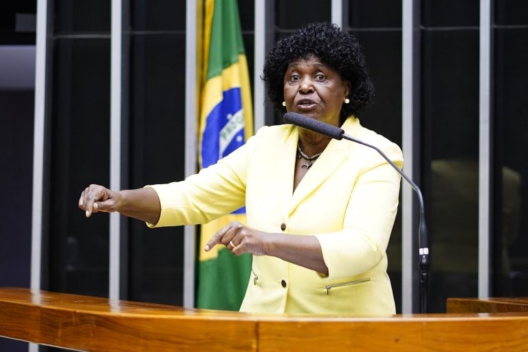 Benedita da Silva - (Foto: Pablo Valadares/Câmara dos Deputados)