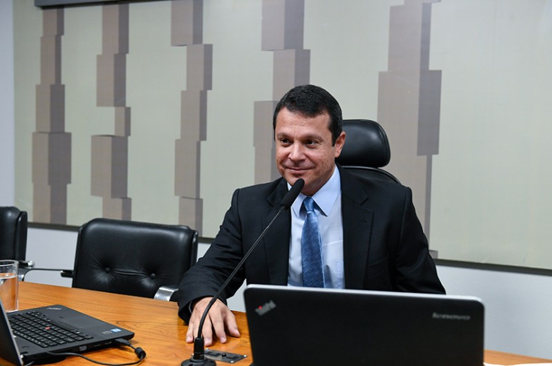 Presidente do colegiado, Reguffe marcou nova reunião para a próxima semana - Roque de Sá/Agência Senado