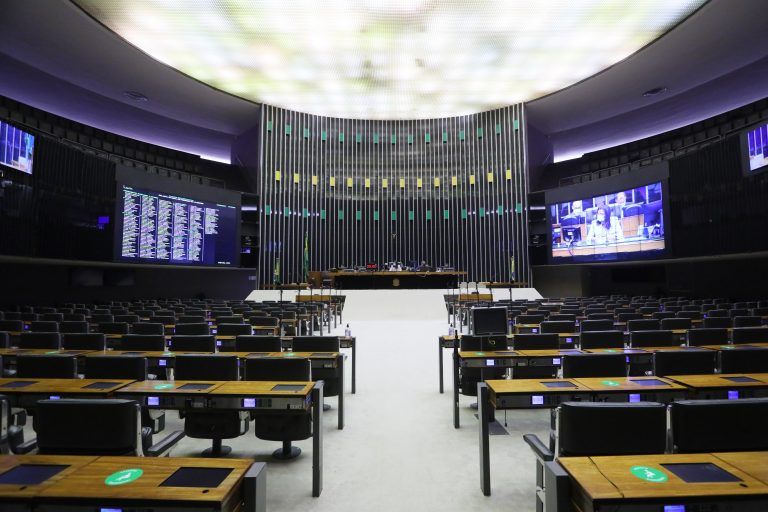 Plenário se reúne em formato híbrido, com participações presenciais e virtuais - (Foto: Cleia Viana/Câmara dos Deputados)