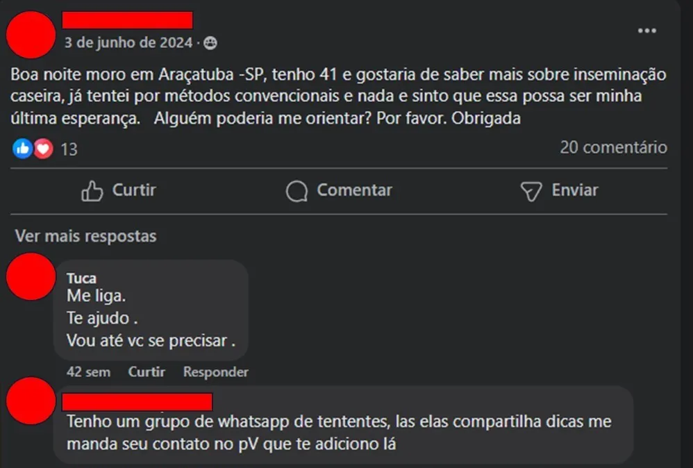 Foto: Reprodução/GrupoFacebook