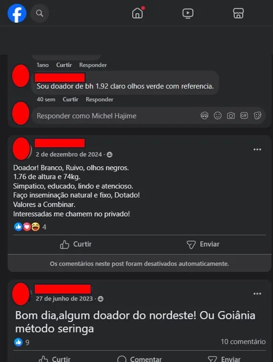 Foto: Reprodução/GrupoFacebook