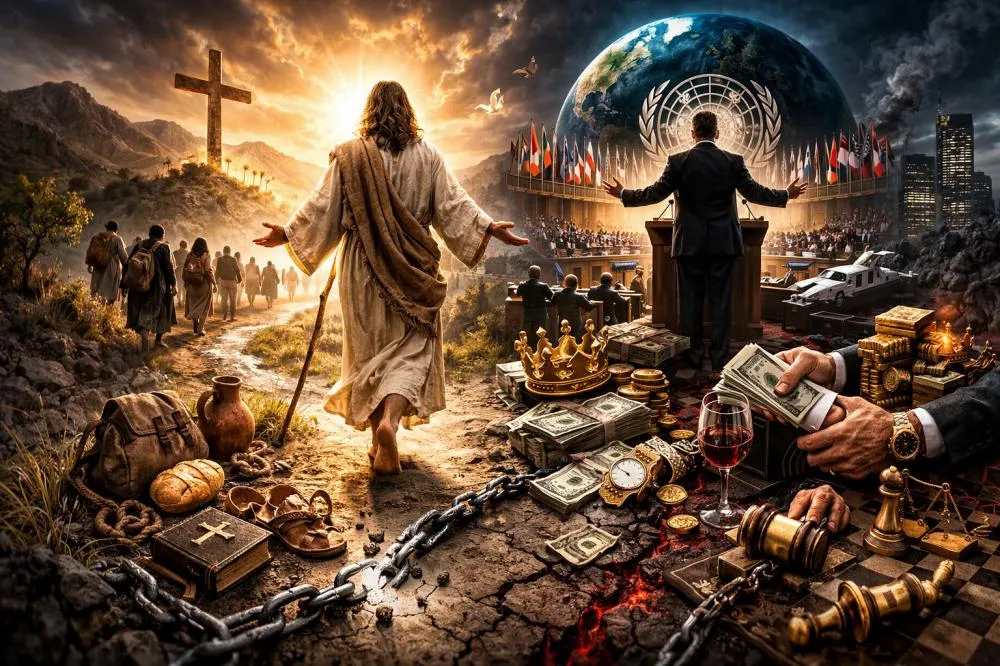 Deus nunca esteve ligado ao dinheiro, política e poder