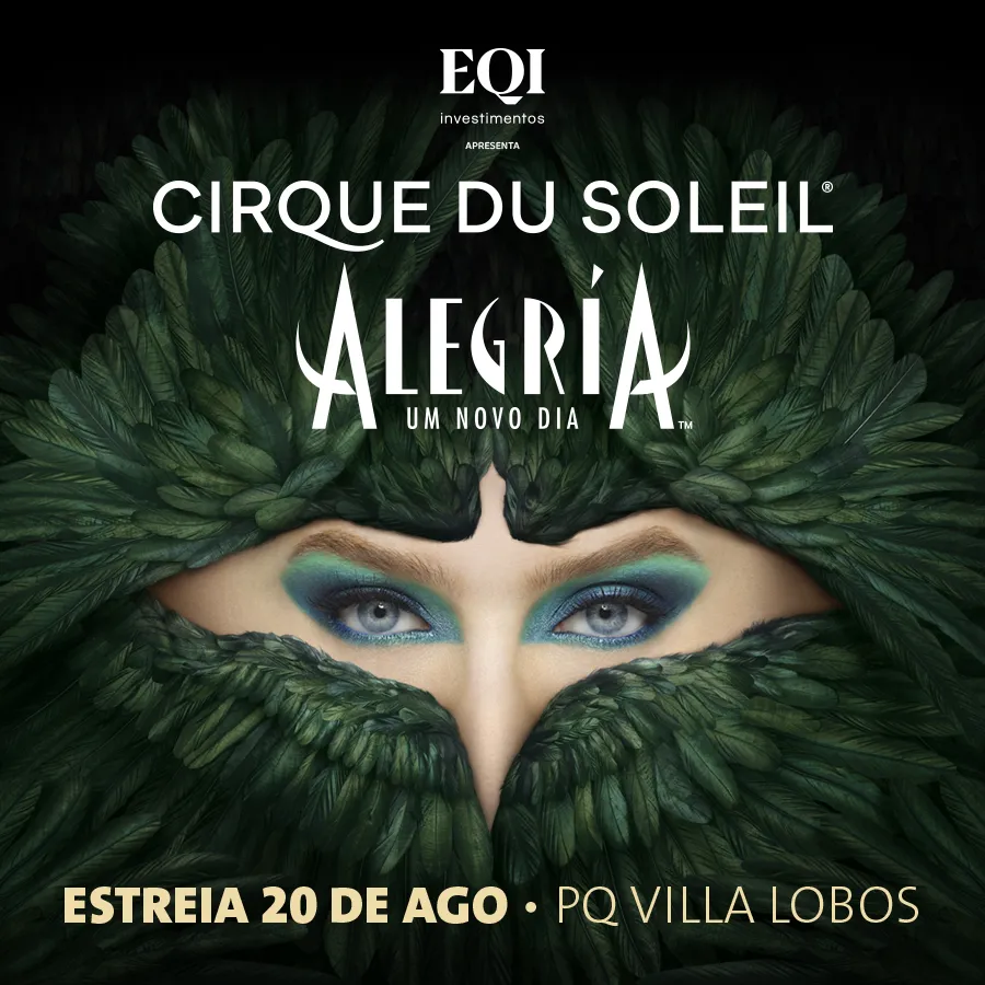 Espetáculo Alegria do Cirque du Soleil retorna ao Brasil com uma releitura de um dos sucessos mais emblemáticos