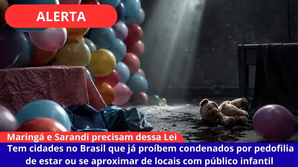Pedofilia: Decorador de festas infantis de Maringá preso por estuprar menino está solto e continua trabalhando com crianças