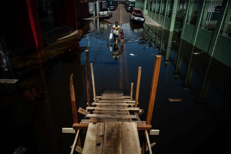 Enchente em Manaus (AM) neste ano - (Foto: Raphael Alves/Amazônia Real)