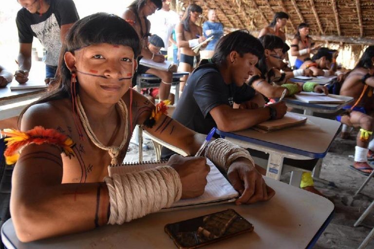 Audiência vai debater a educação indígena a partir do Sistema Nacional de Educação - (Foto: Jana Pessôa/Governo de Mato Grosso)
