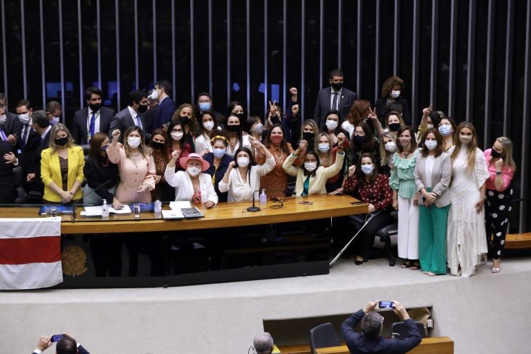 Neste ano, três deputadas foram eleitas para a Mesa Diretora da Câmara - (Foto: Michel Jesus/Câmara dos Deputados)
