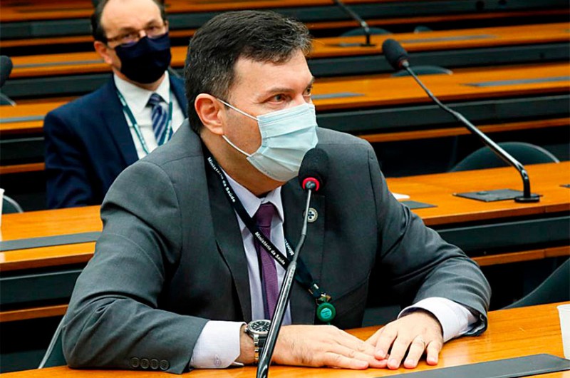 Ex-diretor substituto do Departamento de Logística do Ministério da Saúde, Blanco teria participado de jantar em que foi pedida propina de US$ 1 por dose de vacina vendida ao MS - Najara Araujo/Câmara dos Deputados