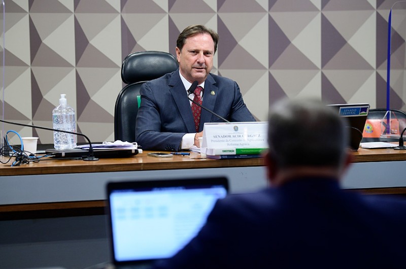 Projeto aprovado pela Comissão de Agricultura e Reforma Agrária, presidida por Acir Gurgacz - Pedro França/Agência Senado
