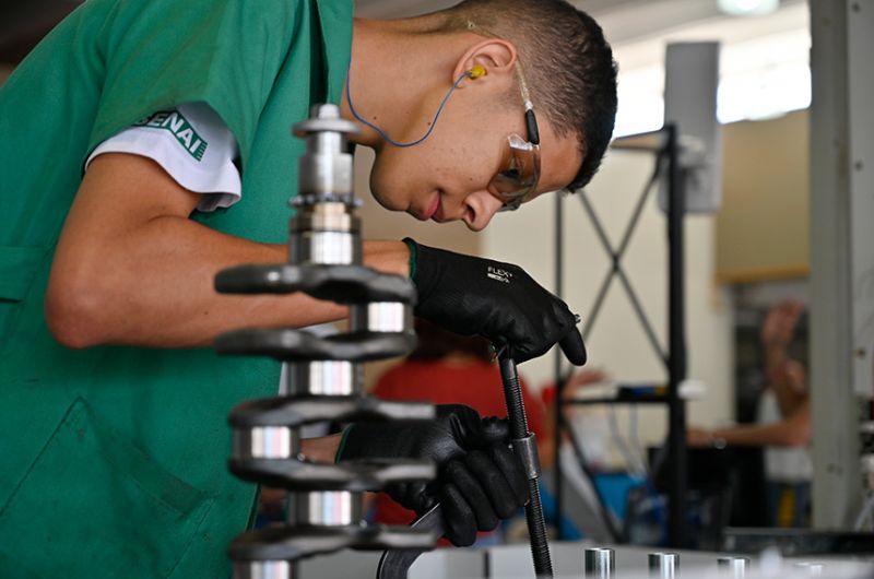 Em 2019, havia 1,9 milhão de pessoas matriculadas na educação profissional; data será celebrada em 23 de setembro - José Paulo Lacerda/CNI