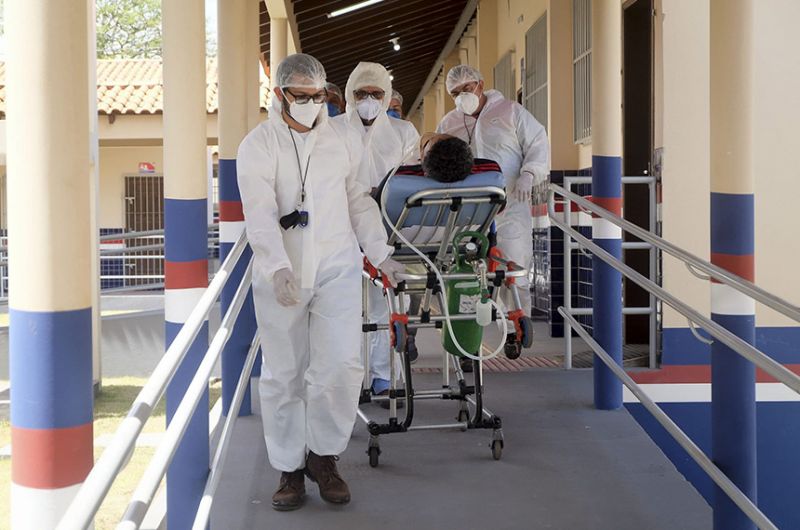 Segundo o governo, a verba vai custear a implantação de leitos de UTI e a aquisição de medicamentos utilizados na intubação de pacientes - Pedro Guerreiro/Agência Pará