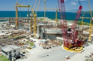 Obras na Usina Angra 3 - (Foto: Divulgação/Eletronuclear)