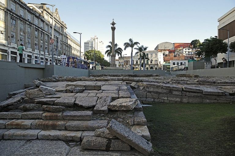 Cais do Valongo (RJ), Patrimônio da Humanidade - (Foto: Agência Brasil Fotografias / Wikimedia)