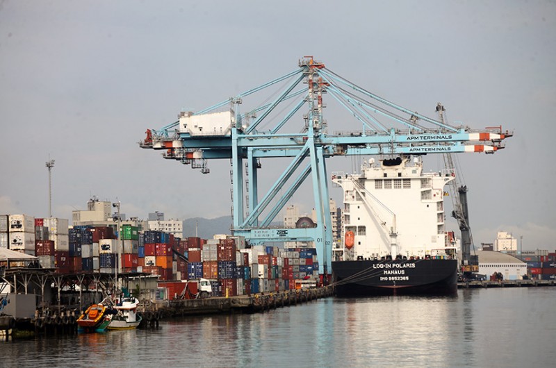 Governo anunciou estudos para privatizar porto de SC e questão precisa ser discutida, diz Esperidião Amin - Marcos Porto/Secom-Itajaí