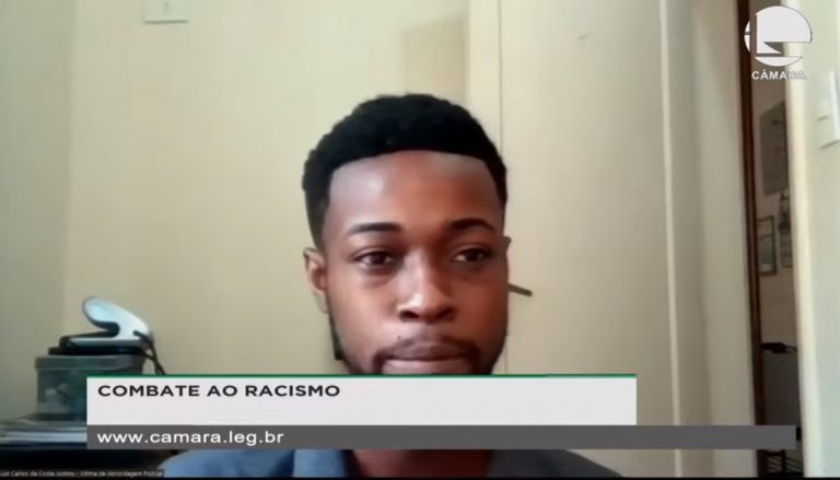 Luiz Justino contou que foi preso sem motivo - (Foto: TV Câmara)