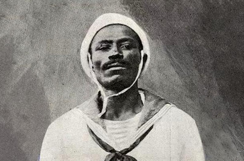 João Cândido liderou revolta de marujos (majoritariamente negros) contra castigos corporais na Marinha - Reprodução/Pref. de São João de Meriti