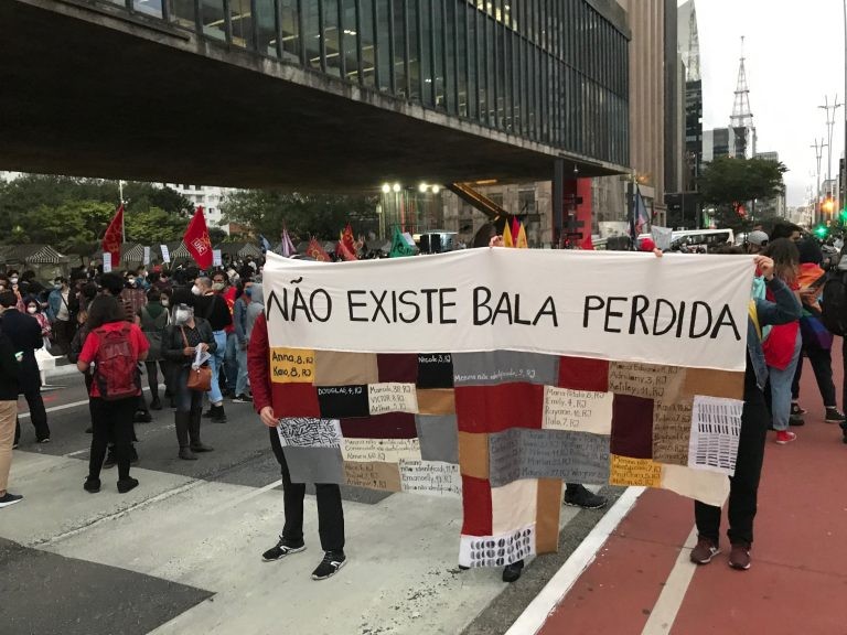 Manifestação após operação policial na favela do Jacarezinho, no Rio, que resultou em 28 mortes - (Foto: Roberto Parizotti/FotosPublicas)